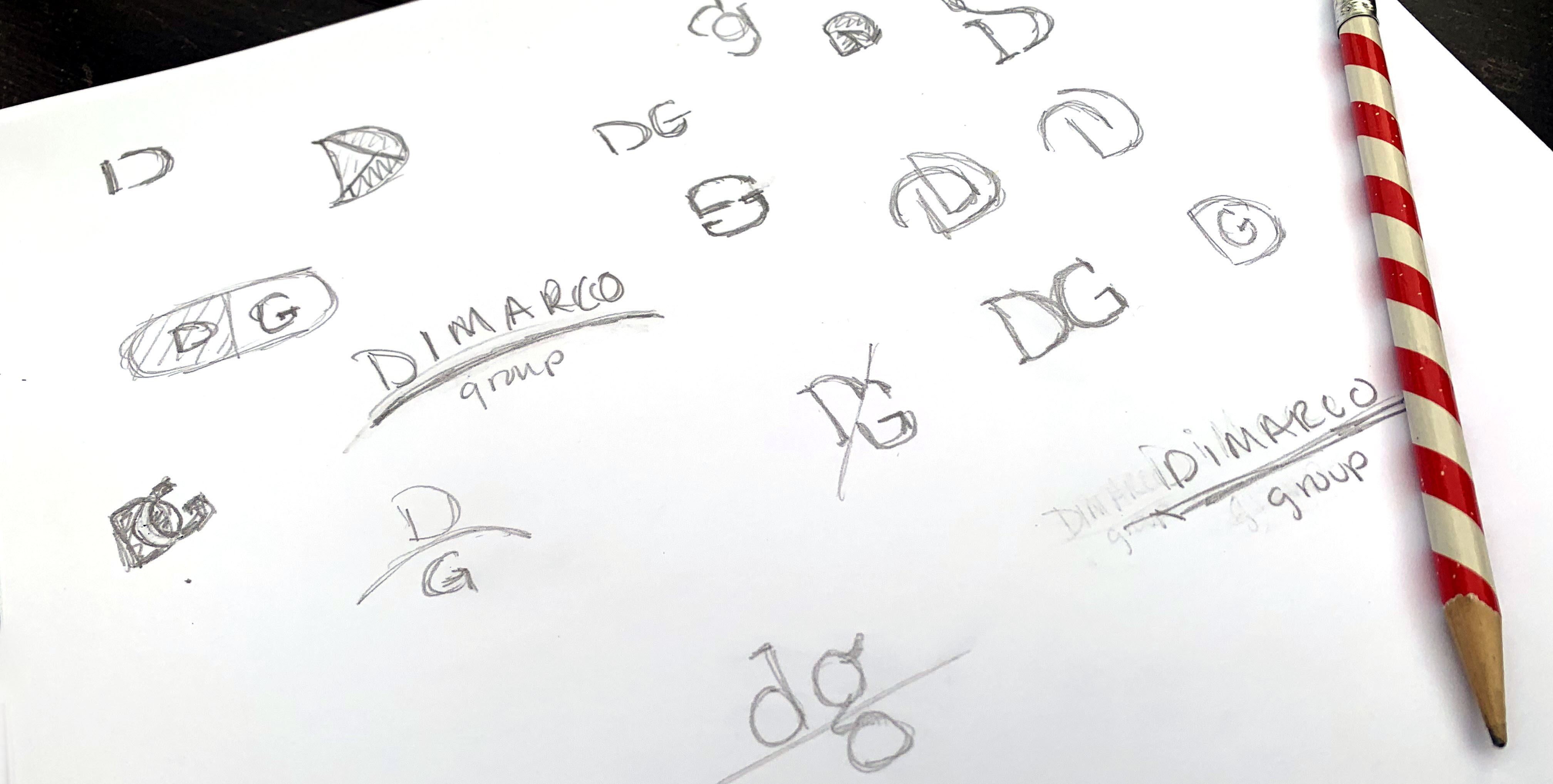 DiMarco Logo Sketches