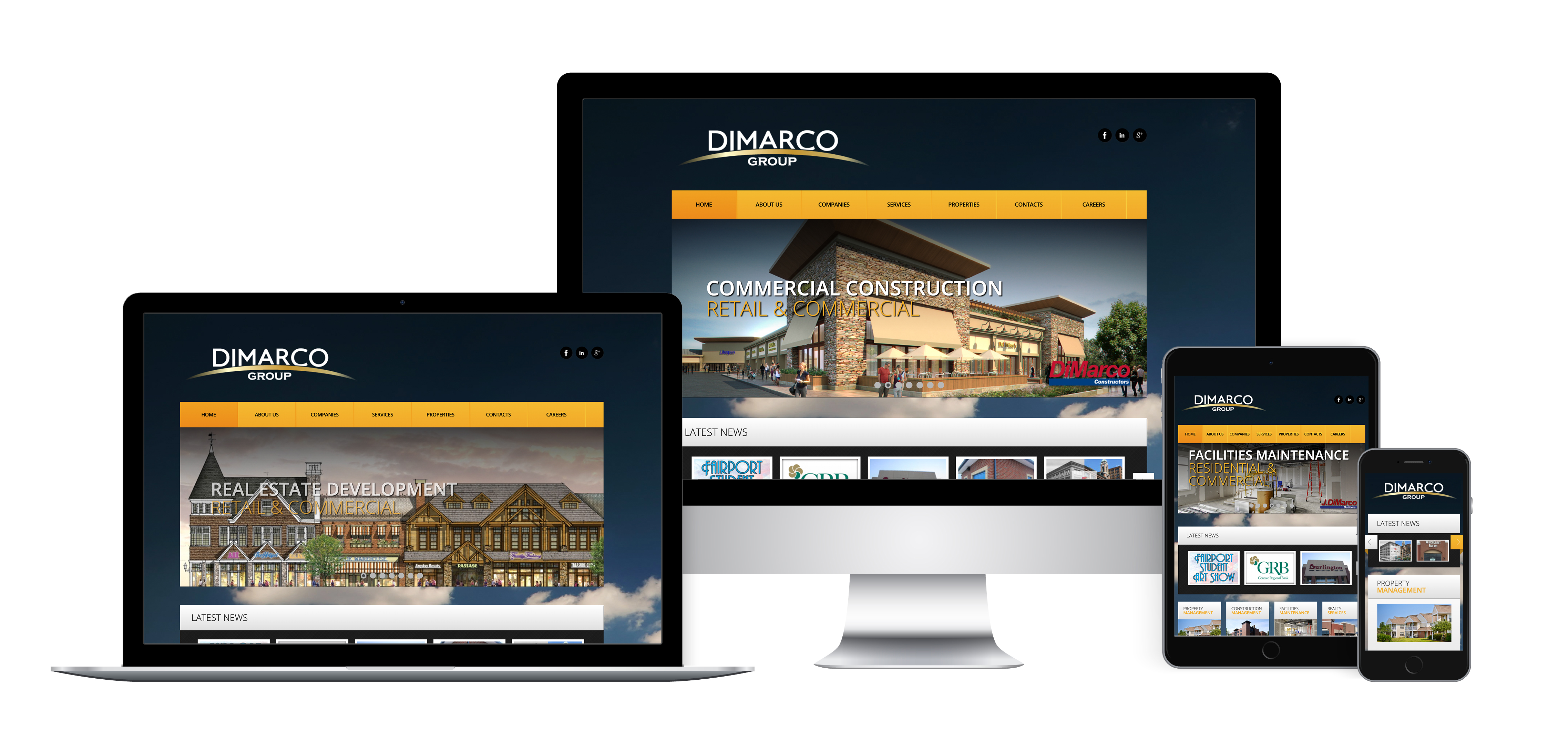 DiMarco Group Web Design