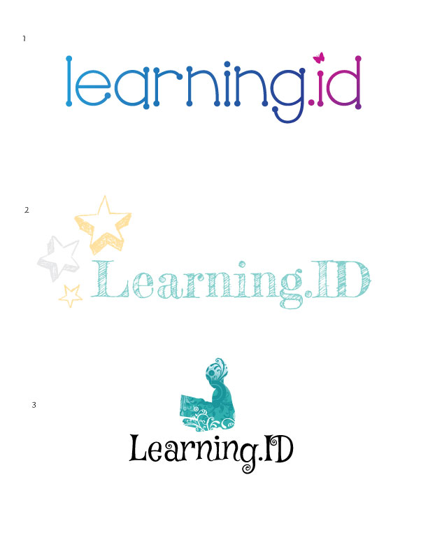 LearningID logo concepts